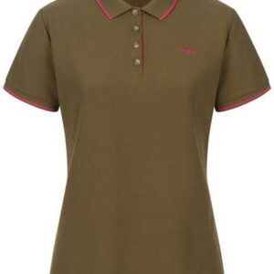 Kövesd a természetet és a vadászatot stílusosan e a barna zöld színű női vadász pólóval, sportos és elegáns viselet kinti vadászatokhoz vagy természetjáráshoz.