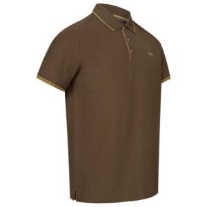 Elegáns barna vadászfelső, rövid ujjú póló, vadászat, outdoor, sport, kiváló minőségű anyag, kényelmes viselet, vadászruházat weigl.hu.