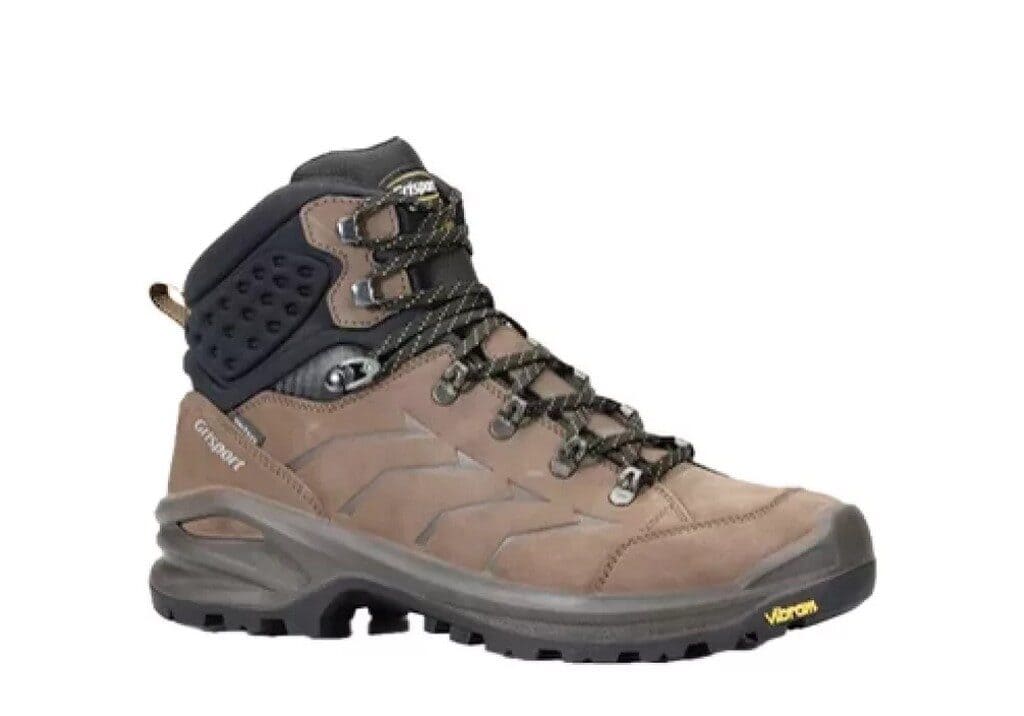 Nehéz terep bakancs, bőr és vízálló kialakítás, csúszásmentes talp, vadászat, túrázás, outdoor sport, vadászbolt.