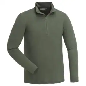Félrekeszes, zöld vadászkabát fleece anyagból, kiváló minőségű outdoor ruházat túrázáshoz és vadászathoz.