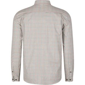 Plain checkered hunting shirt, comfortable outdoor hunting wear, men's casual hunting shirt for hunting trips.