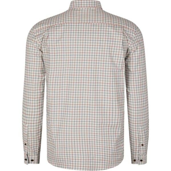 Plain checkered hunting shirt, comfortable outdoor hunting wear, men's casual hunting shirt for hunting trips.