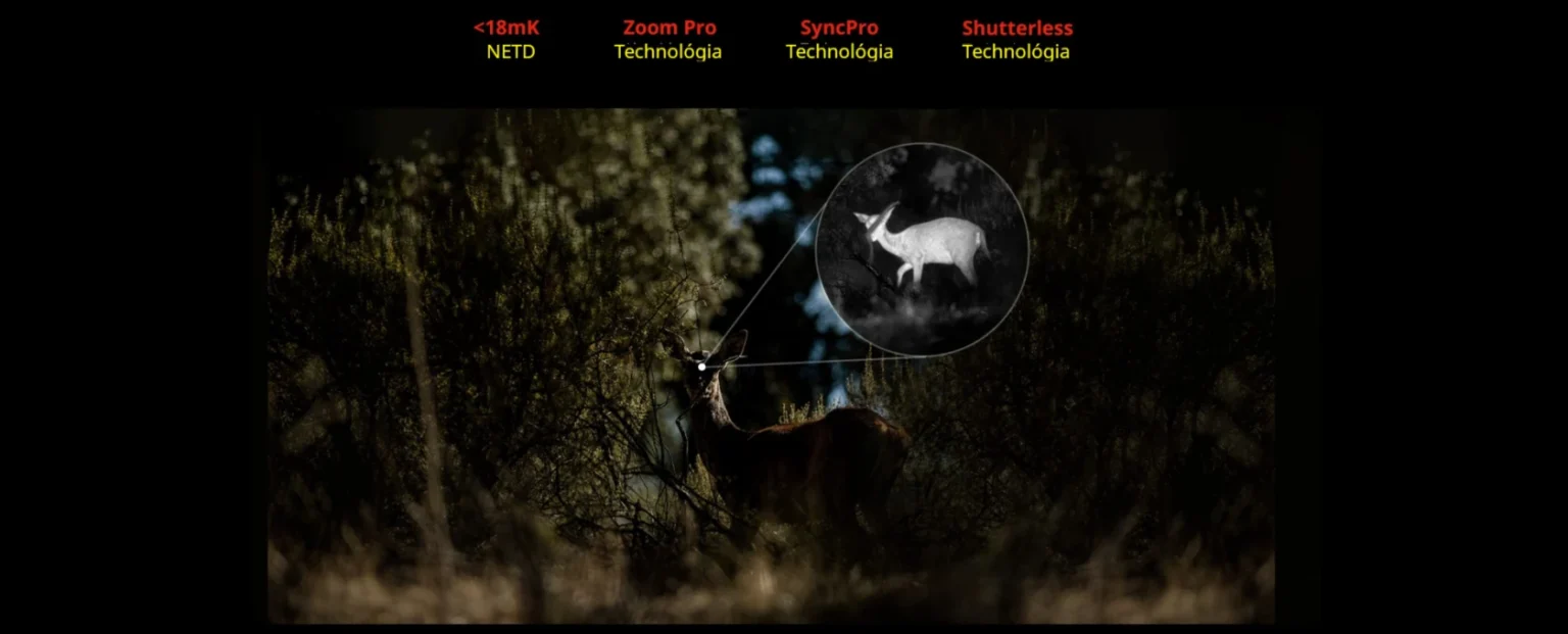 Hikmicro Habrok 4K HE25L 2.0 5.5-22X60 850nm Multispektrális Keresőtávcső - Image 4