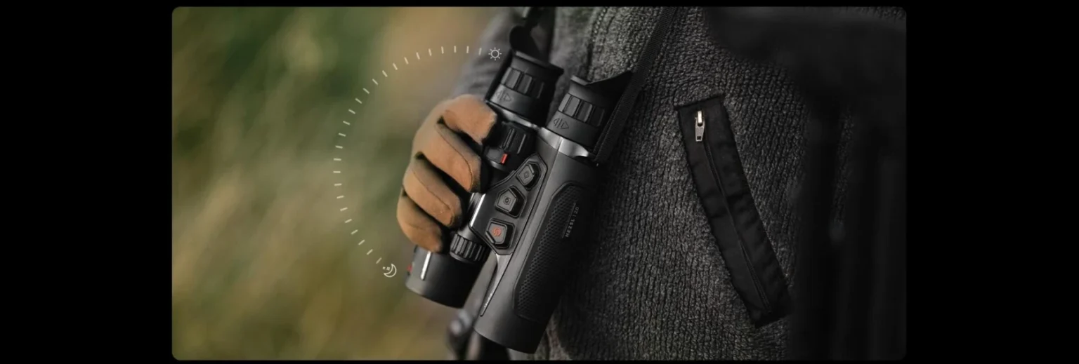 Hikmicro Habrok 4K HE25L 2.0 5.5-22X60 850nm Multispektrális Keresőtávcső - Image 5